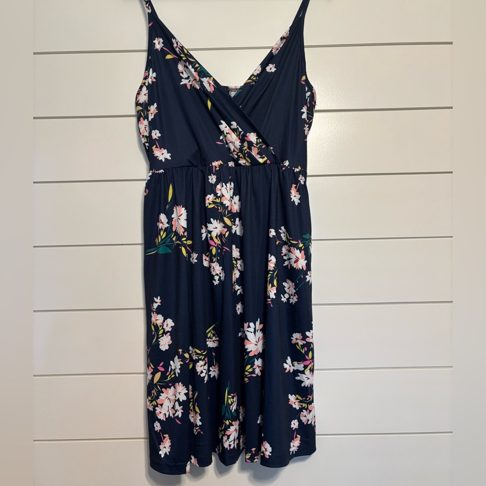 Floral Navy Dress